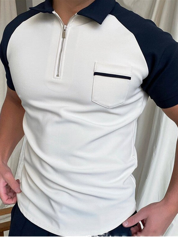 Short-Sleeved Polo Shirt