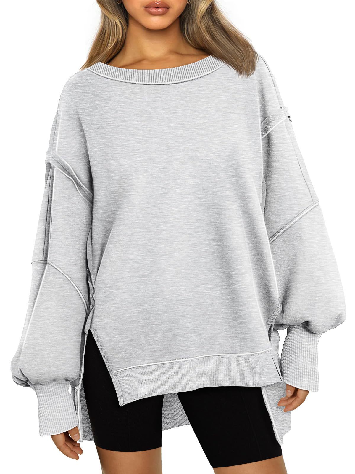 Hooded Fashion Round-neck Sweater