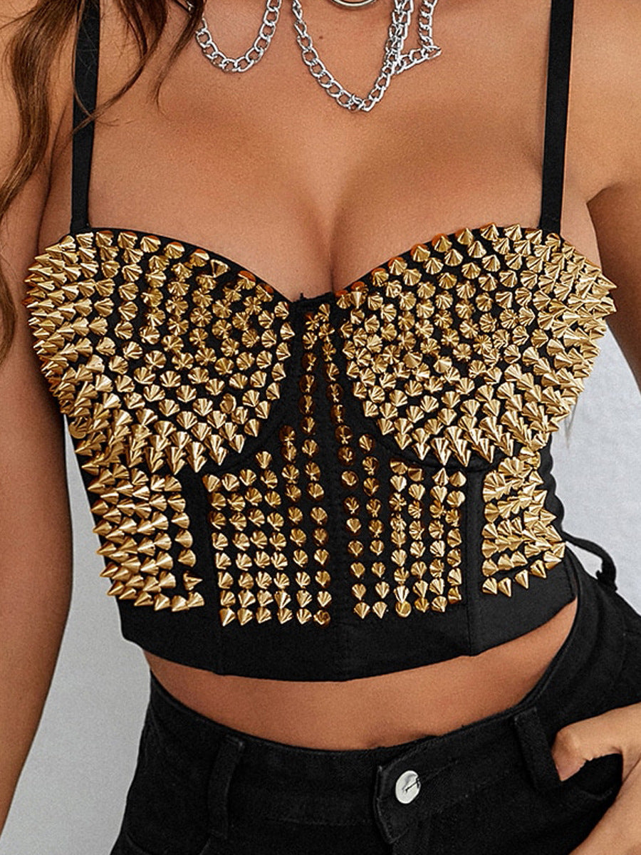Studded Corset Top