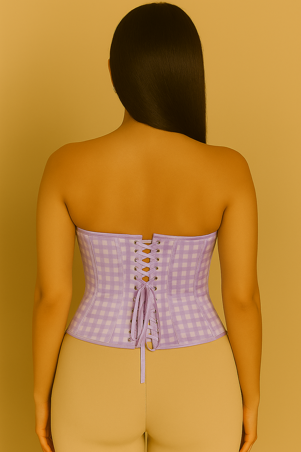 Lilac Picnic Dream Corset Top