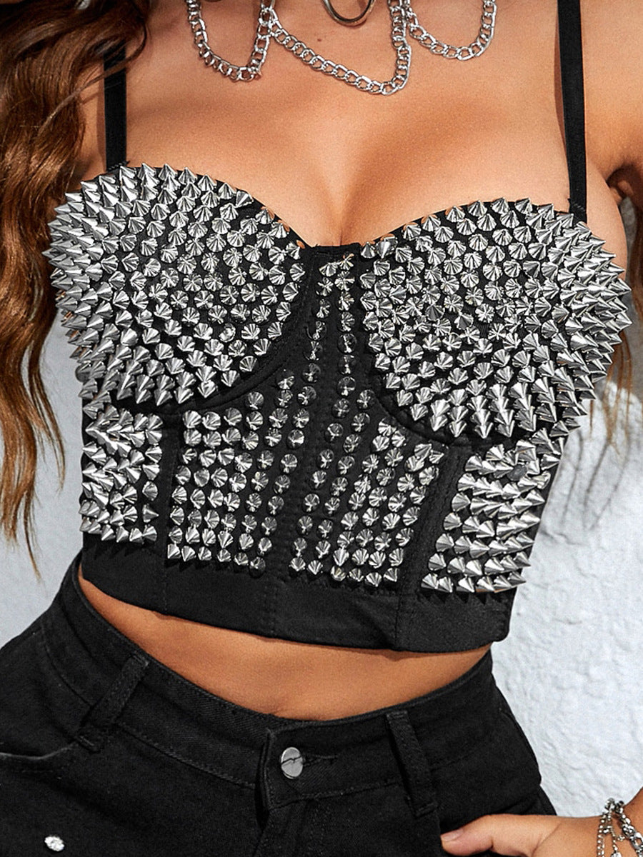 Studded Corset Top