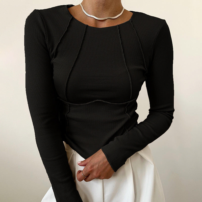 Long Sleeve Knitted Top