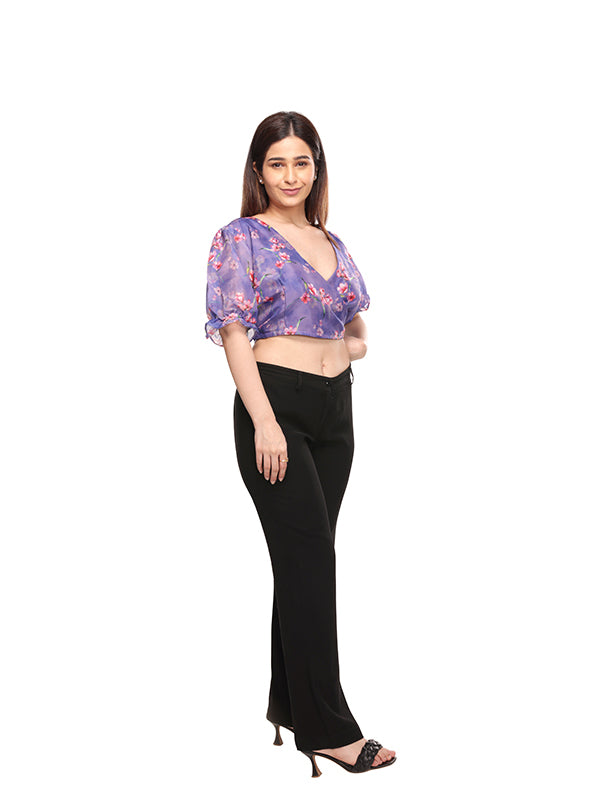 Betty Side Tie-up Crop Top