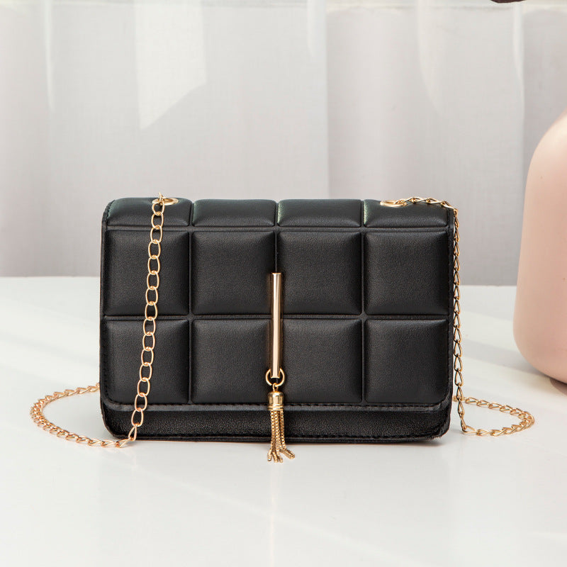 Embossed Small Square Chain Bag