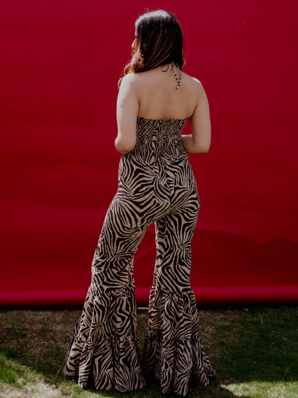 Bold Zebra Jumpsuit