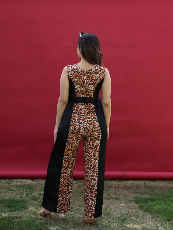 Leopard Skin Jumpsuit