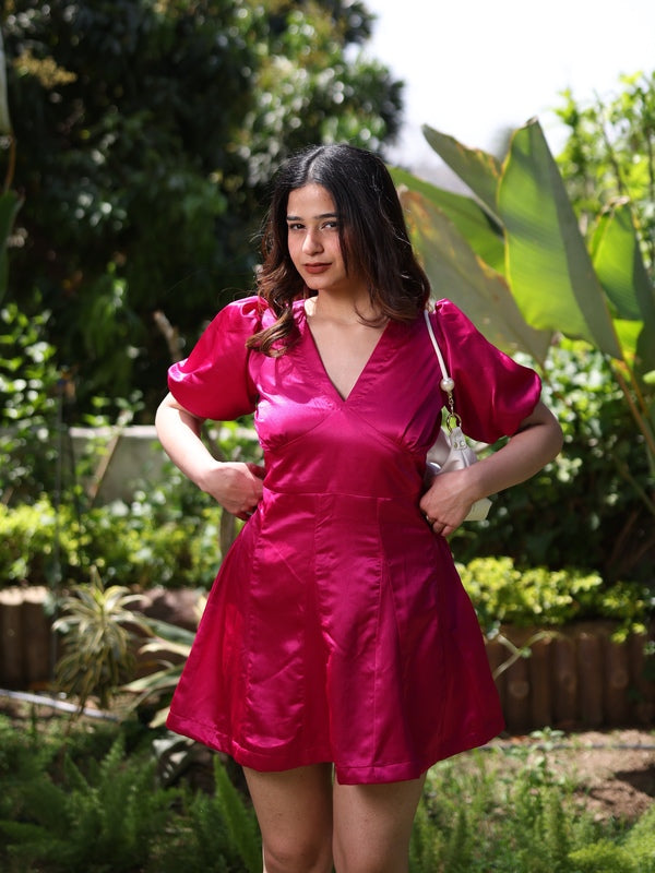 Fuschia Femme Dress – Purple Haze Studio