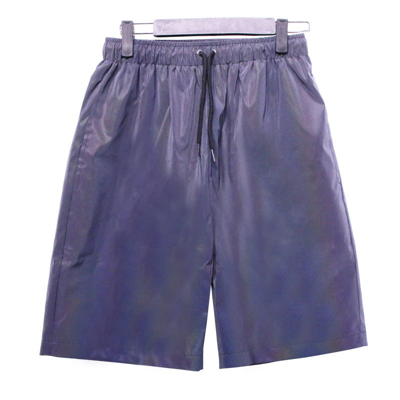 Unisex Colorful Reflective Shorts