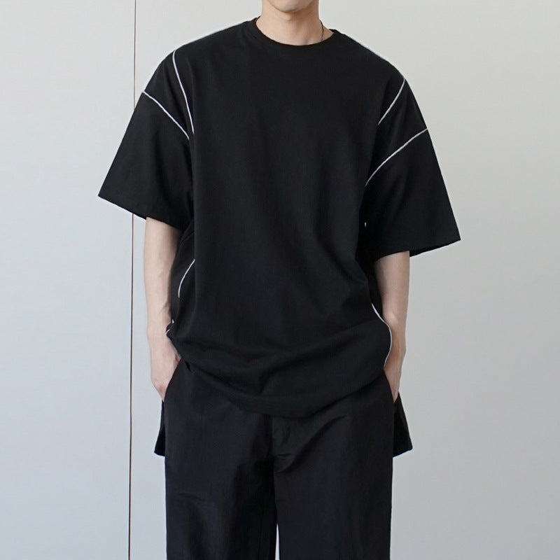 Reflective Loose Short Sleeve T-shirt