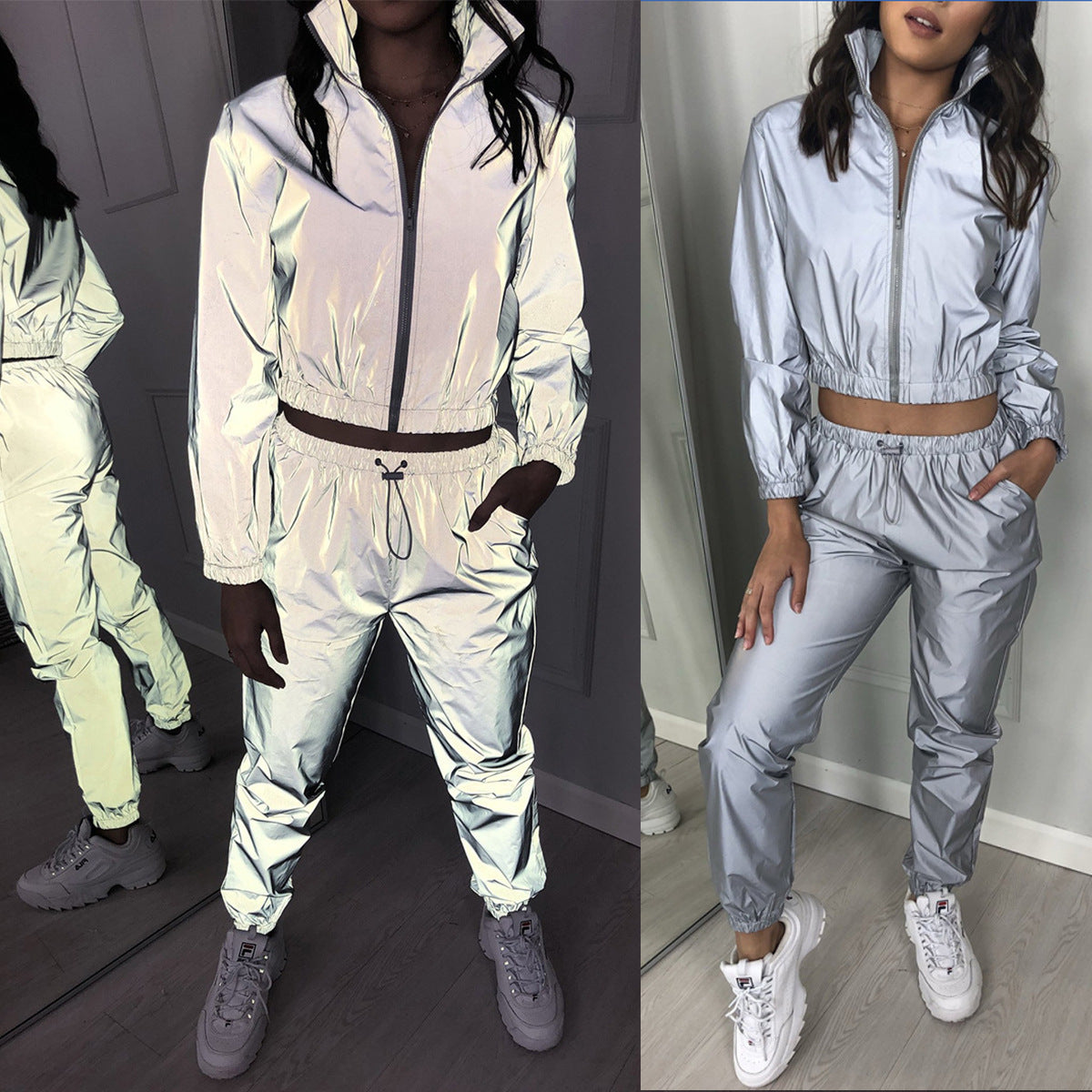 Reflective Jacket & Trousers Co-ord Set