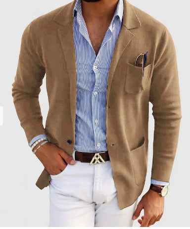 Spring Leisure Double Button Jacket