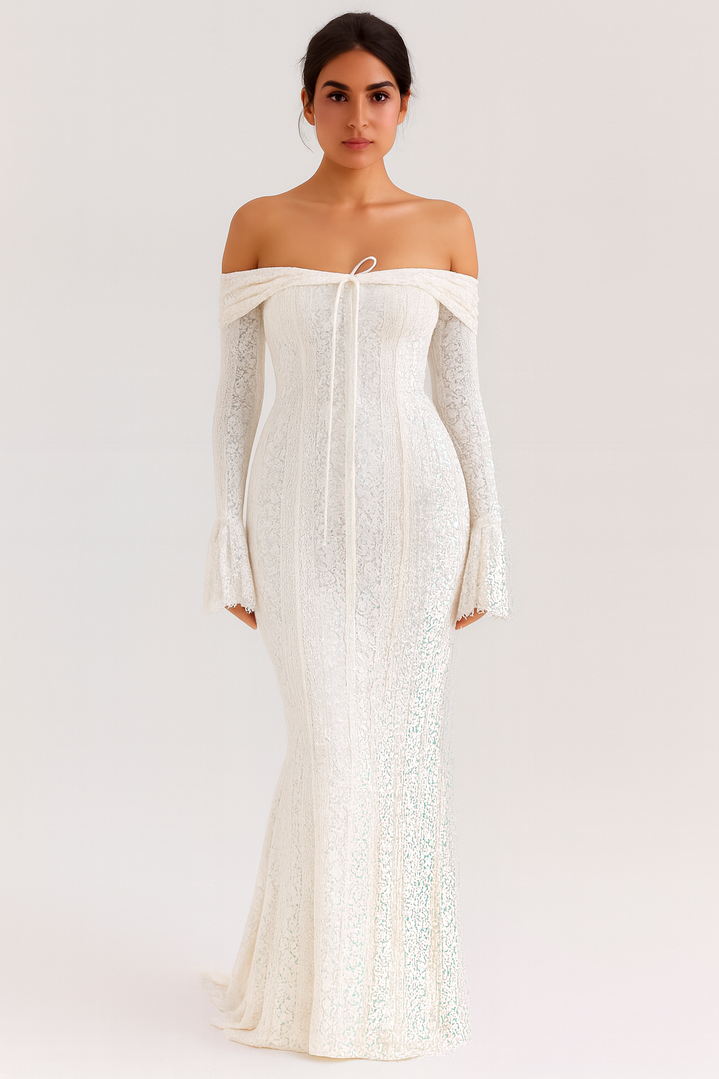 Red Carpet Romance Lace Dress