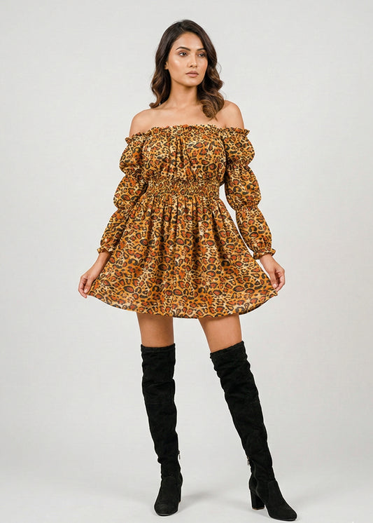 Caroline Off-shoulder Dress