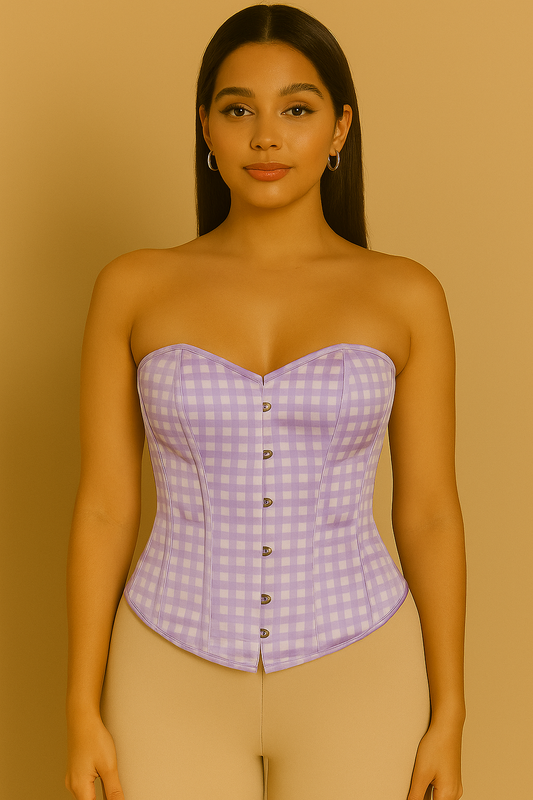 Lilac Picnic Dream Corset Top