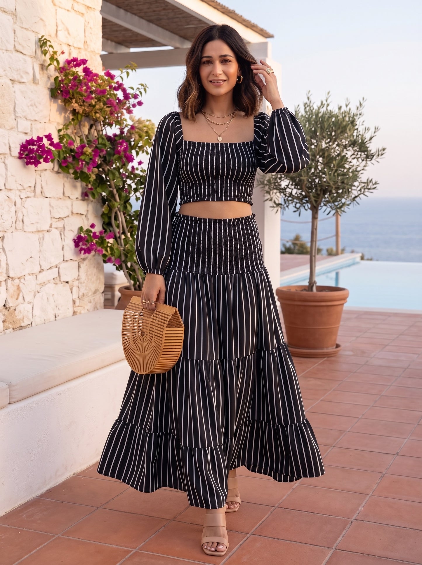 Penelope Top and Skirt Co-ord Set