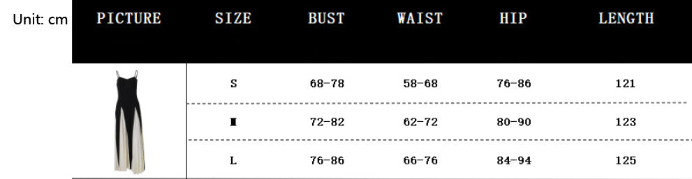 Colour Blocked Strappy Sling Dress