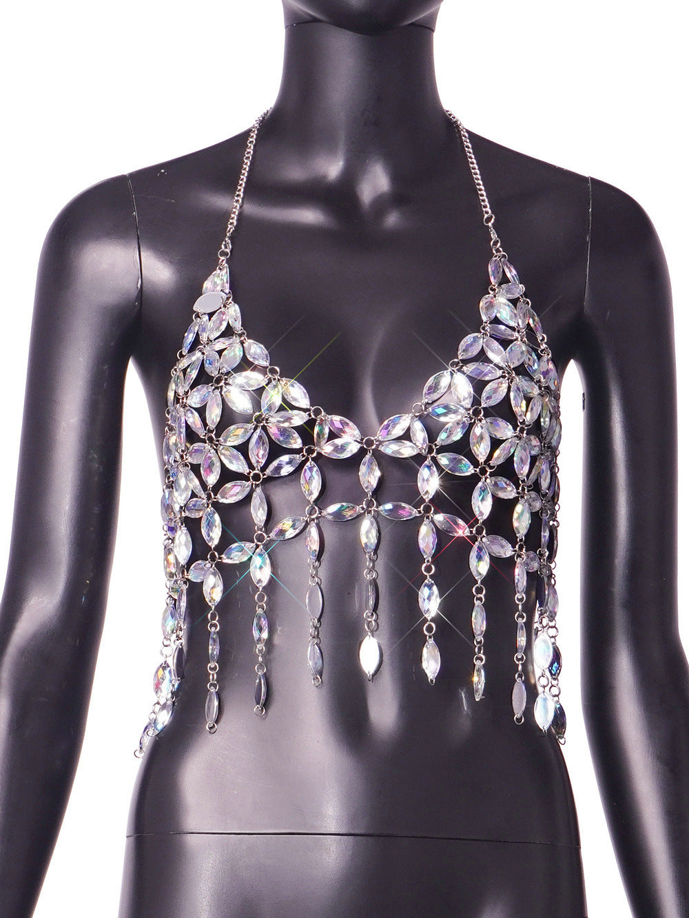 Crystal Bralette Chain Accessories