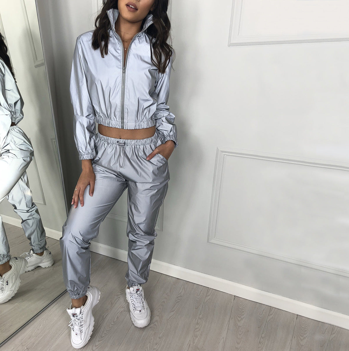 Reflective Jacket & Trousers Co-ord Set