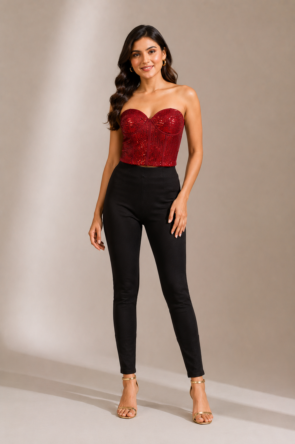 Charlotte Corset Red