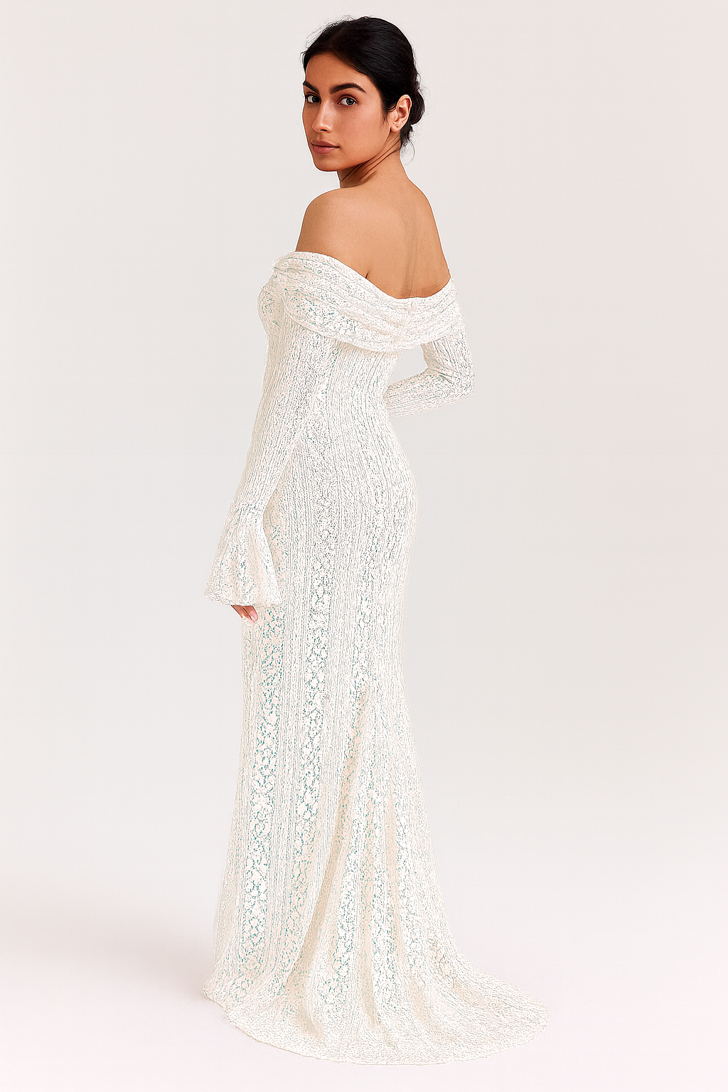 Red Carpet Romance Lace Dress