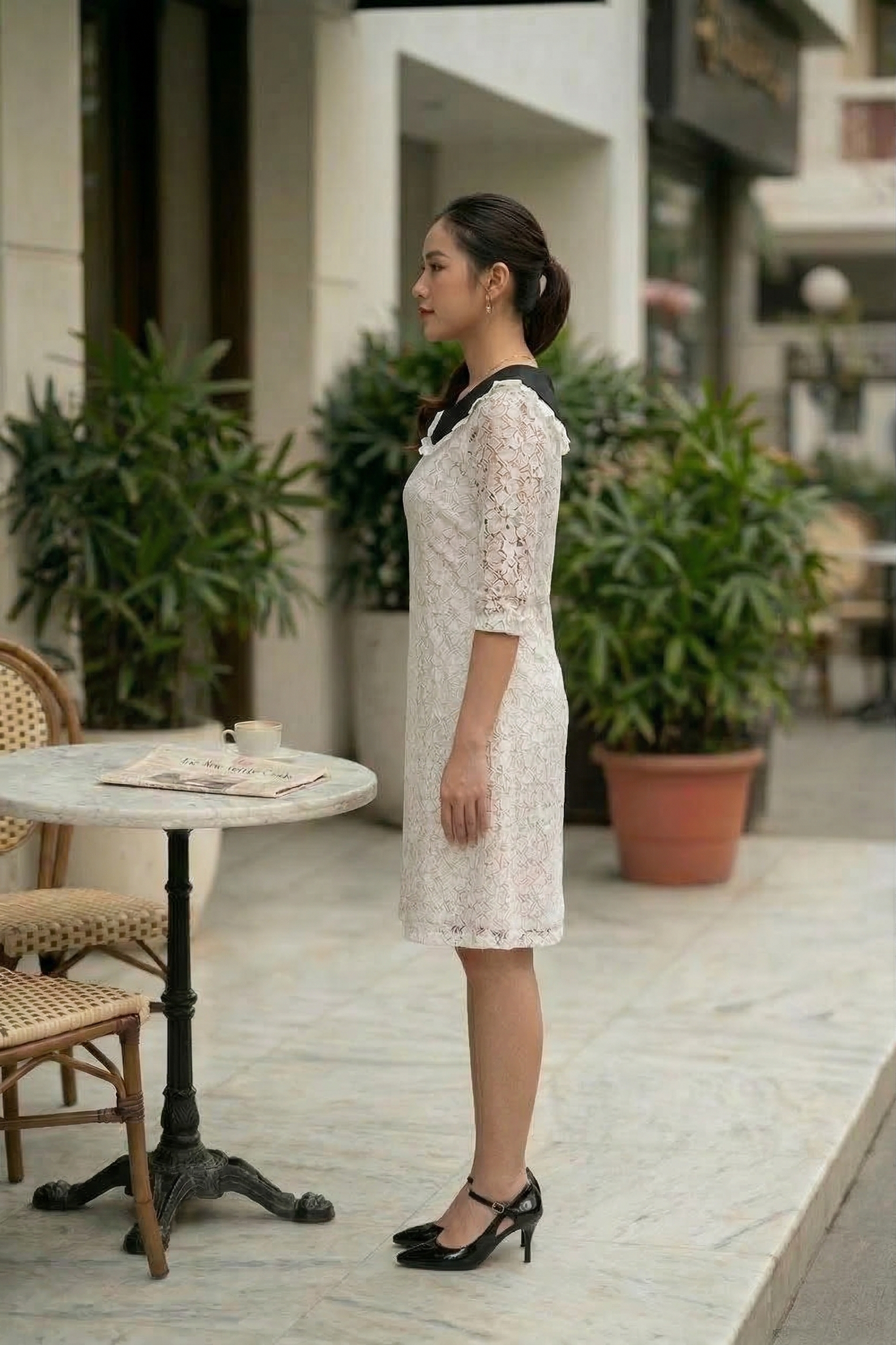 Madeline Collar Dress