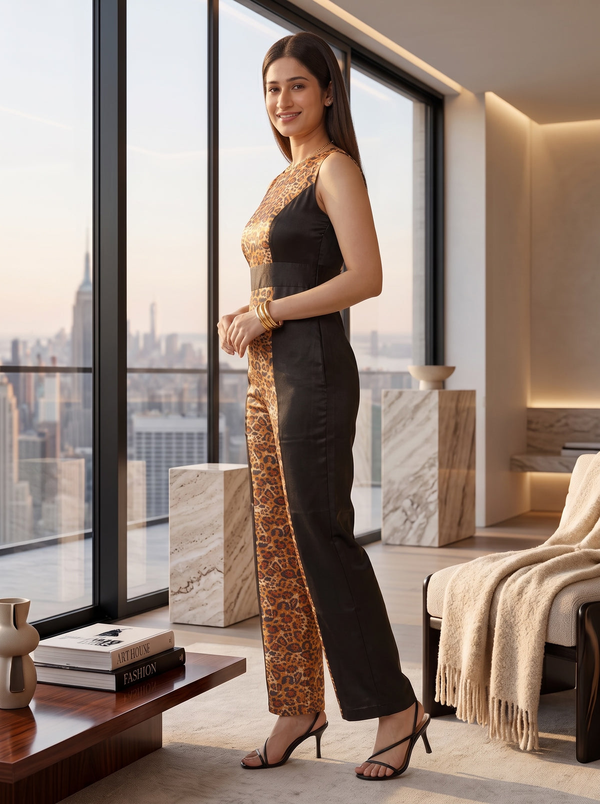 Leopard Skin Jumpsuit