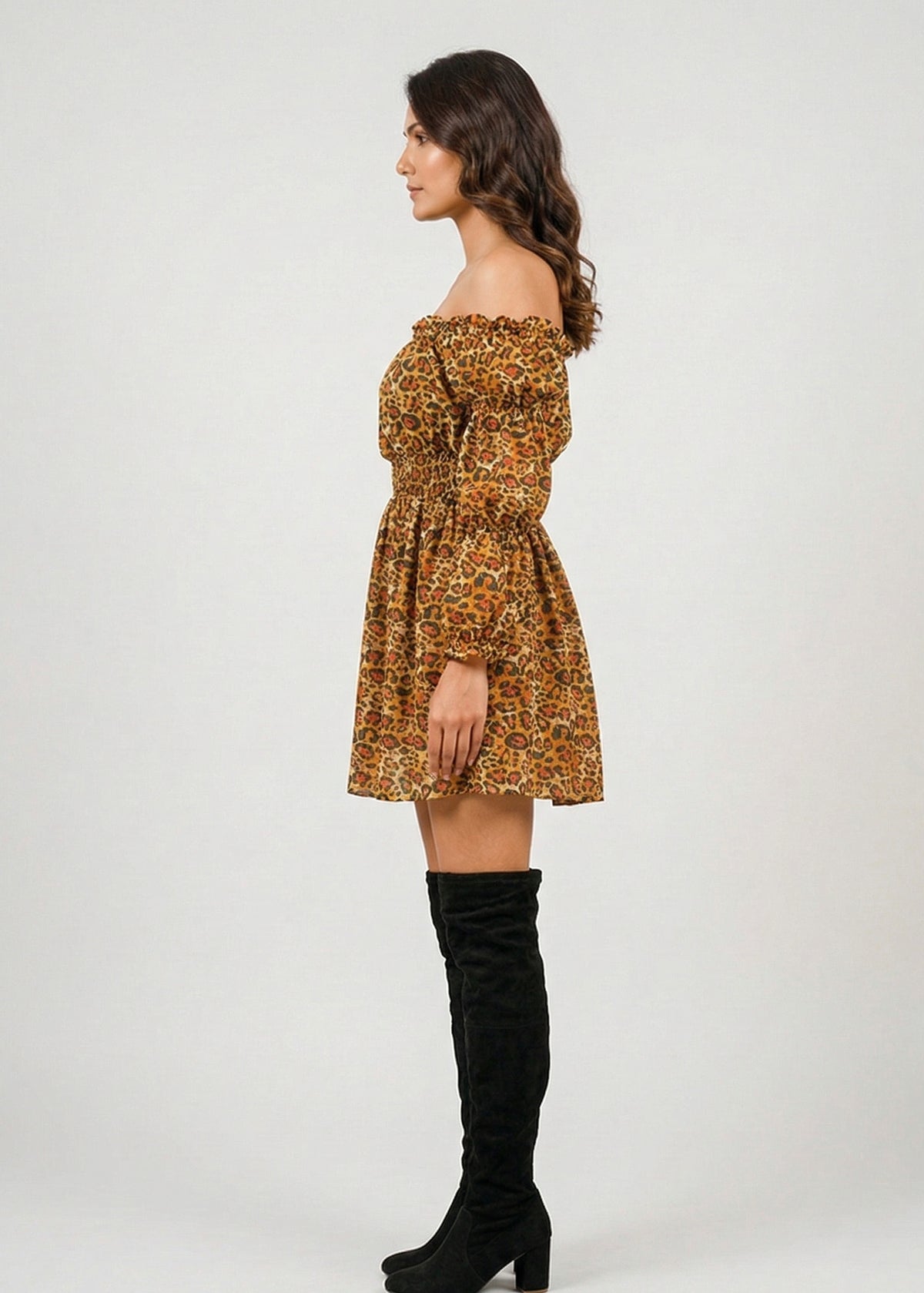 Caroline Off-shoulder Dress