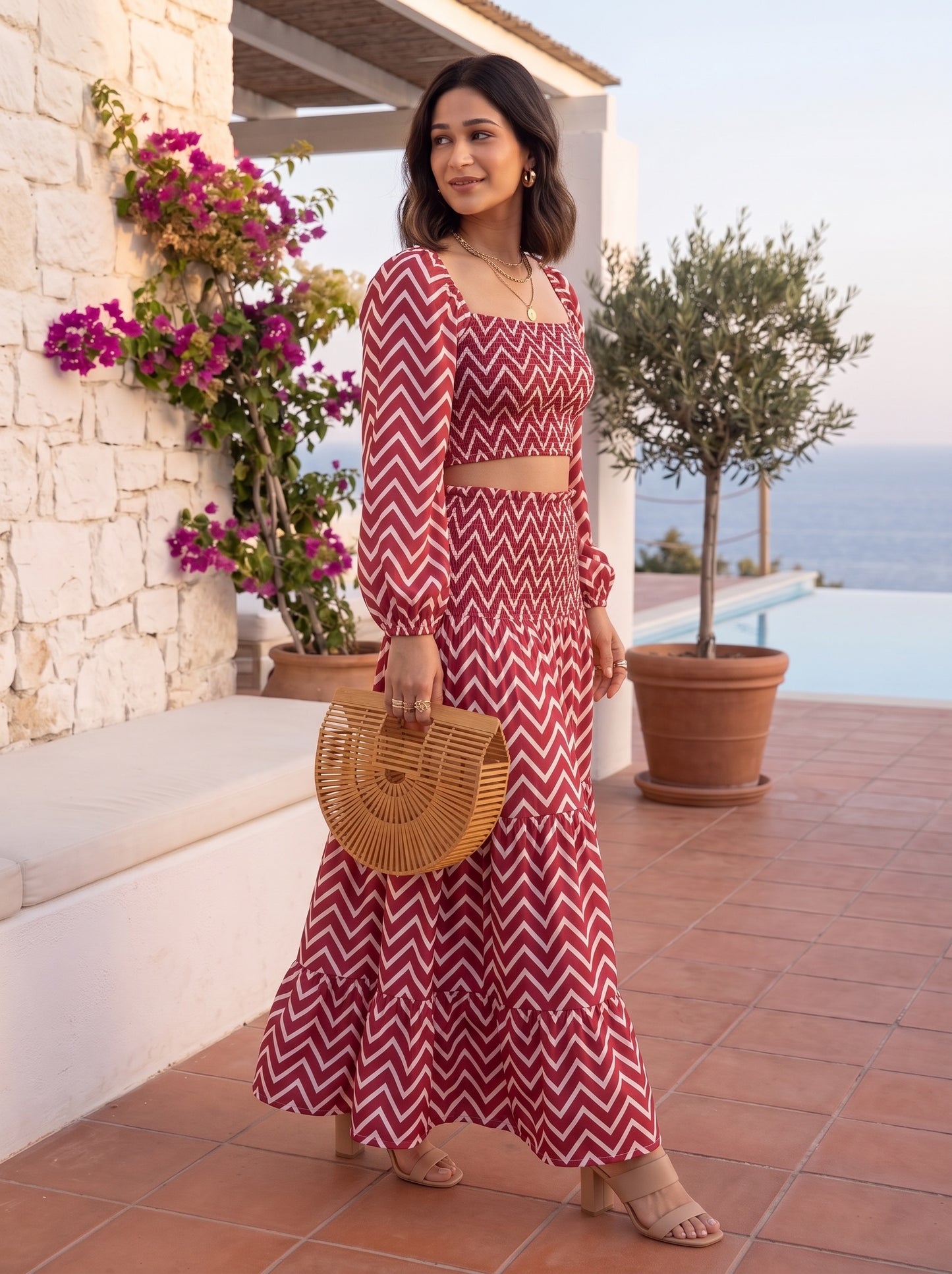 Penelope Top and Skirt Co-ord Set