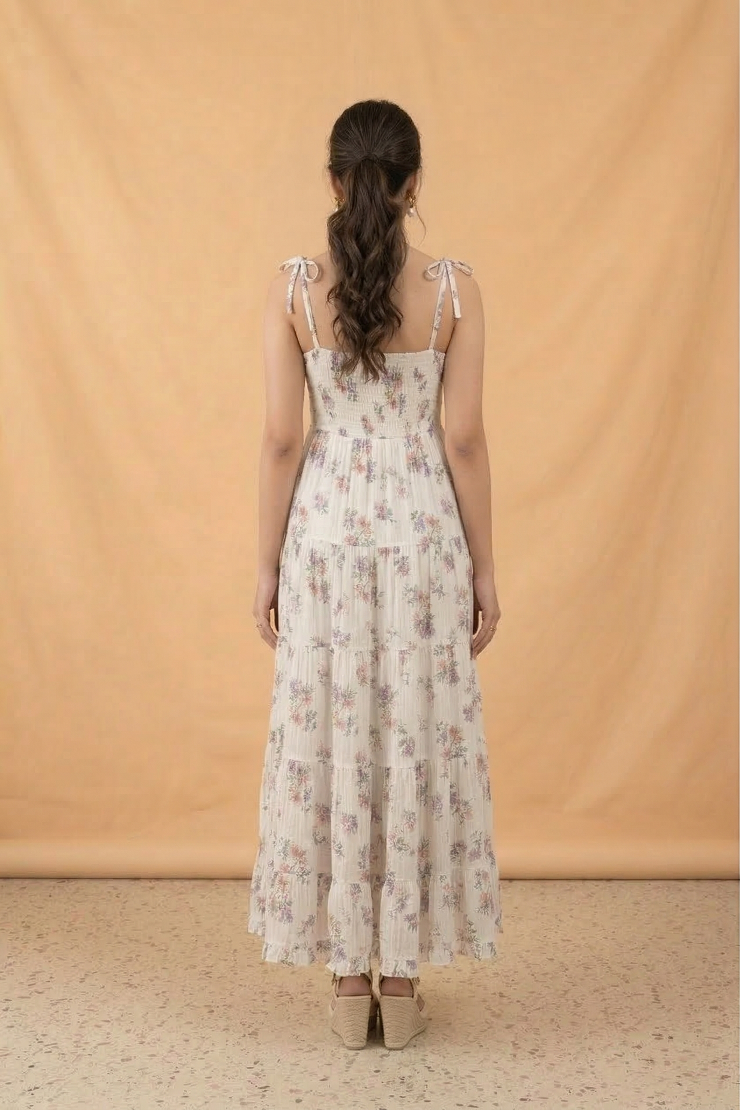 Garden of Eve Tie-up Maxi Dress