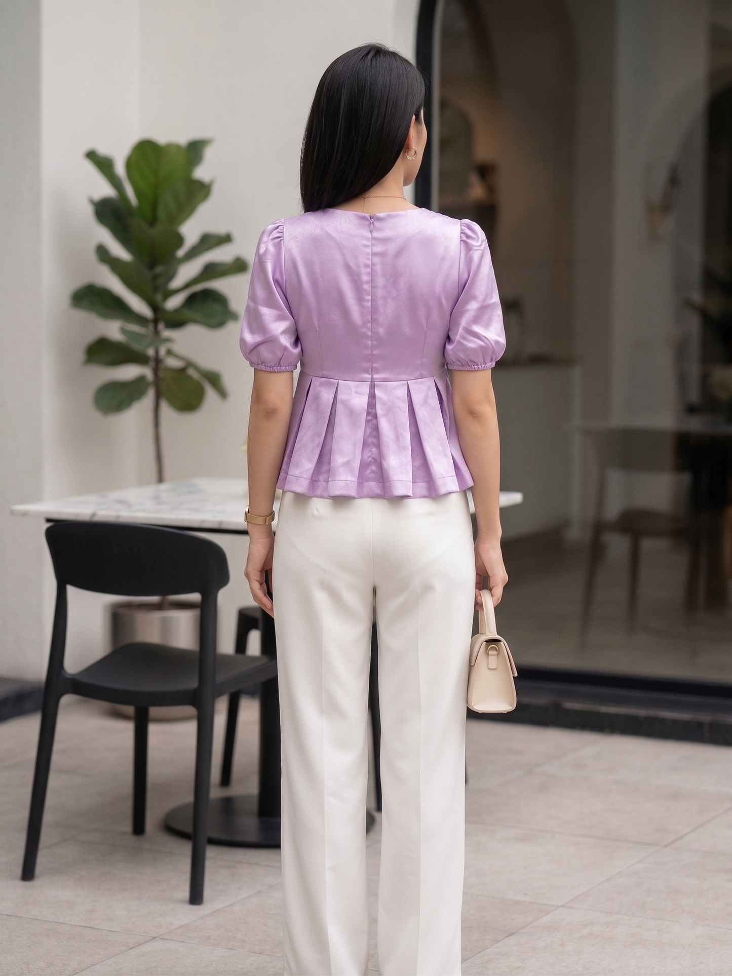 Lisa Peplum Top