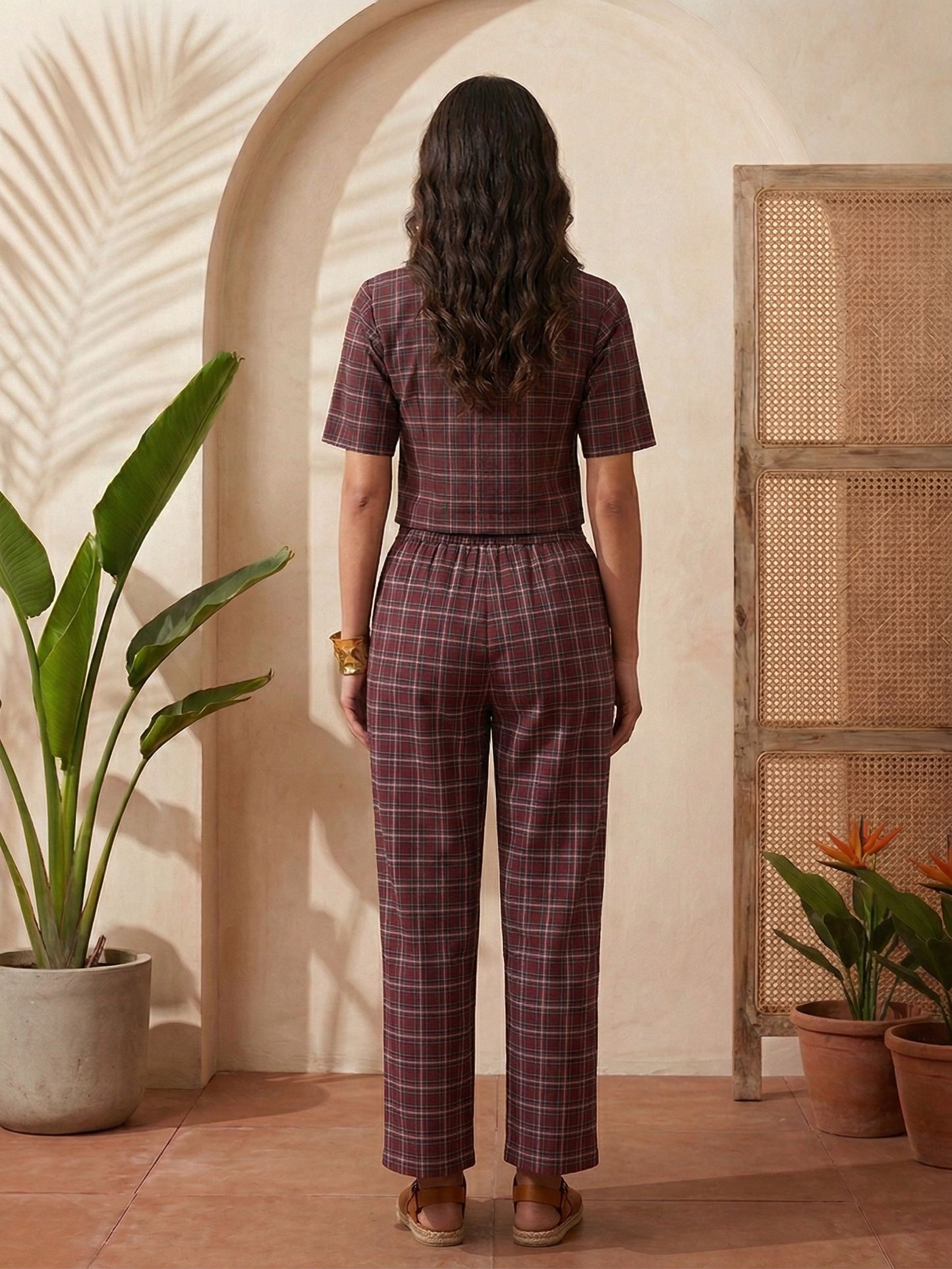 Scottish Plaid Trousers