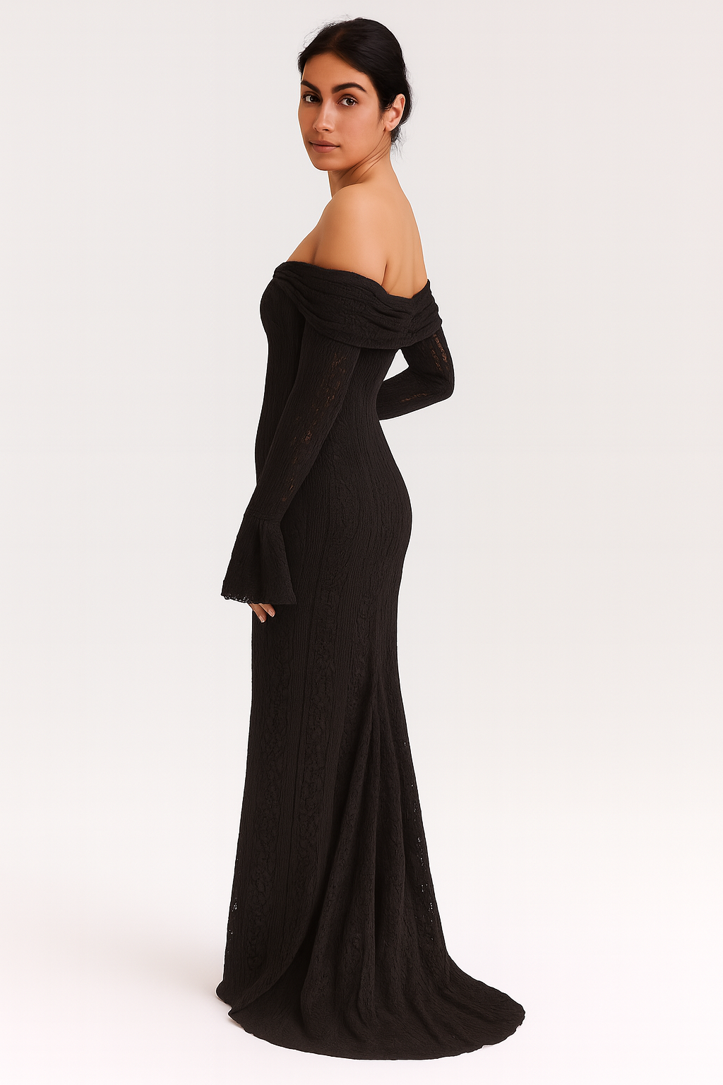 Red Carpet Romance Lace Dress