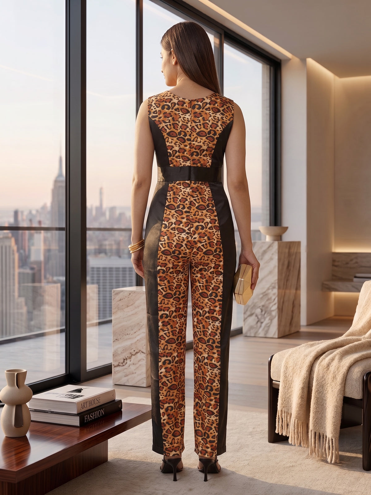 Leopard Skin Jumpsuit