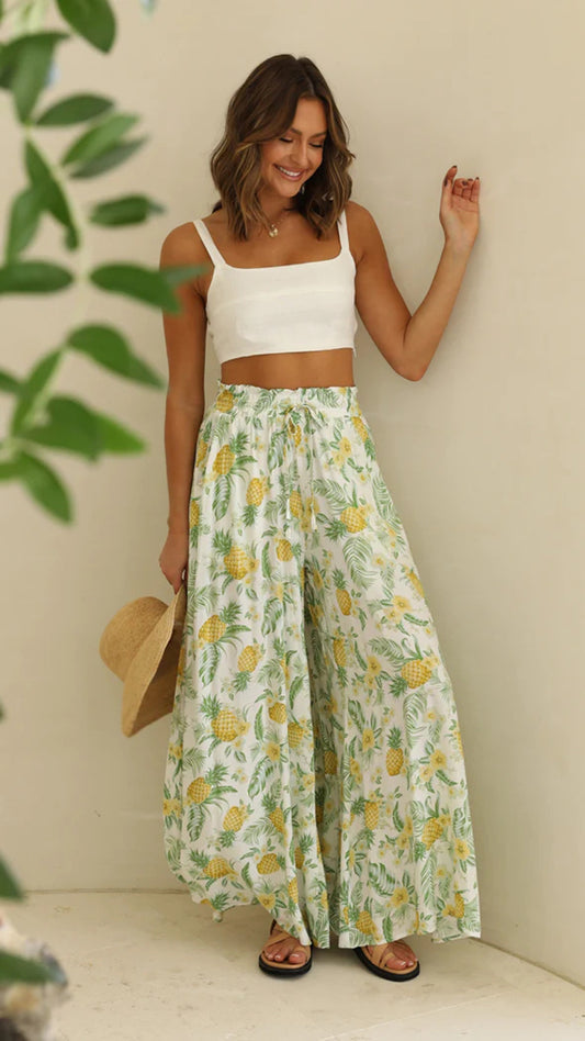 Wide-leg Summer Lounge Pants