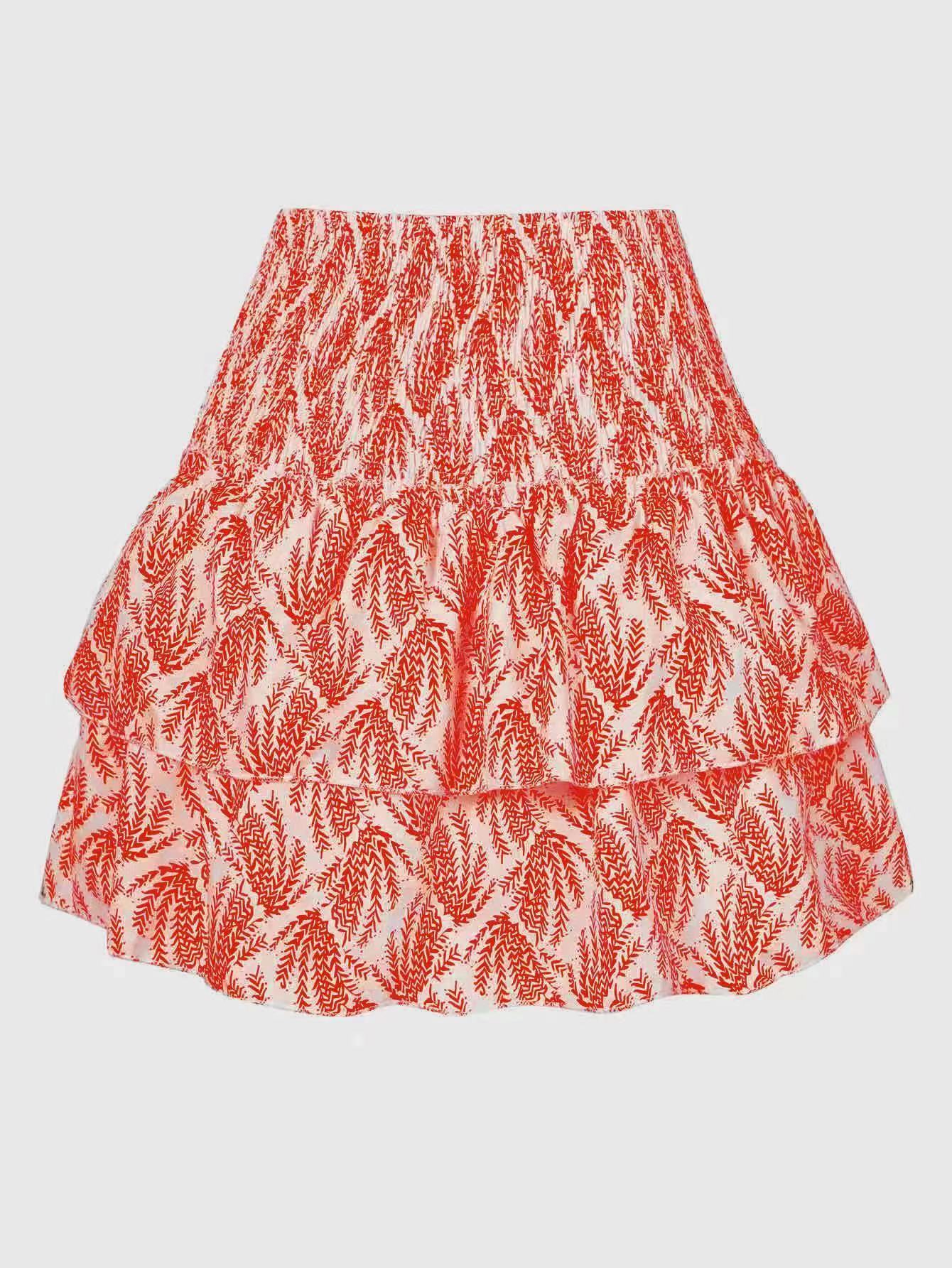 Frill Short Skirt