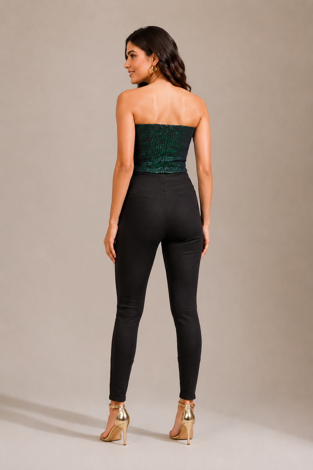 Charlotte Corset Green