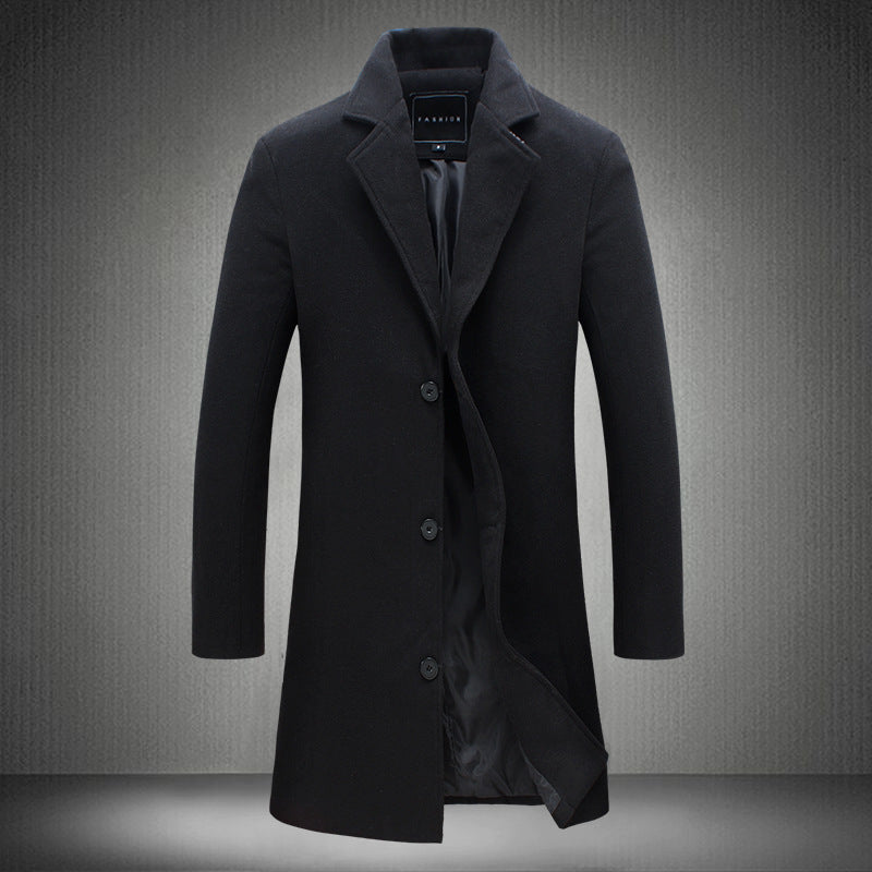Winter Solid Colour Overcoat – Purple Haze Studio