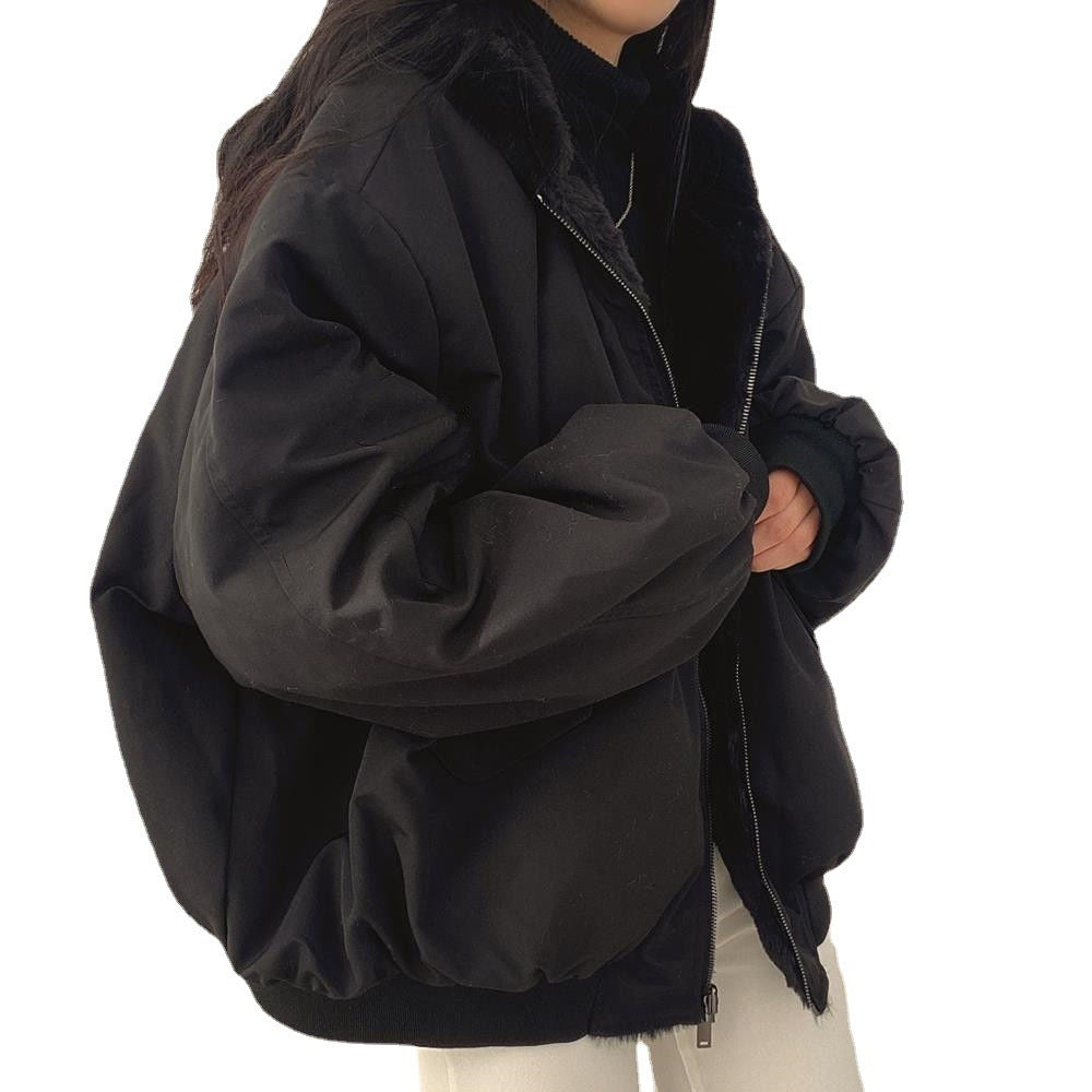 Fleece Lined Puffer Jacket