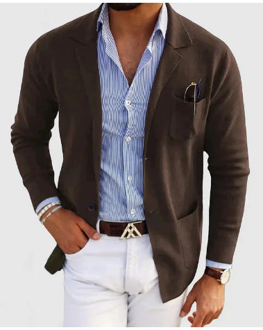 Spring Leisure Double Button Jacket