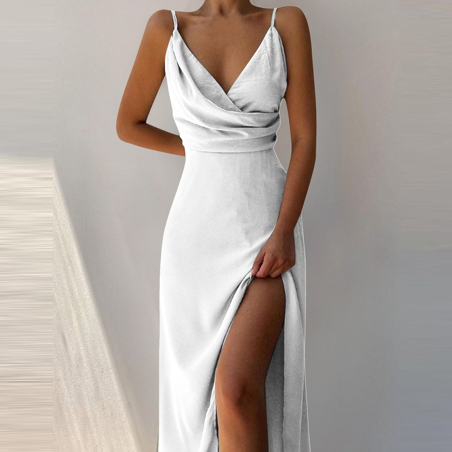 V-neck Slip Dress