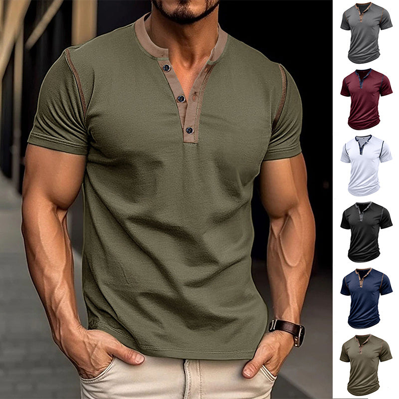 Short-sleeved Polo Mens Shirt