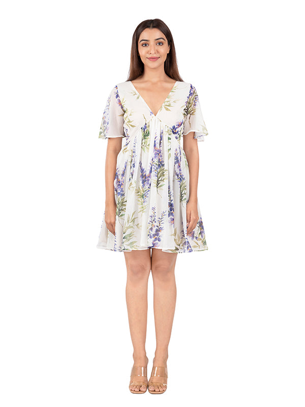 Butterfly Pea Flower Dress