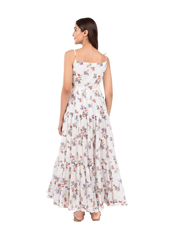 Garden of Eve Tie-up Maxi Dress