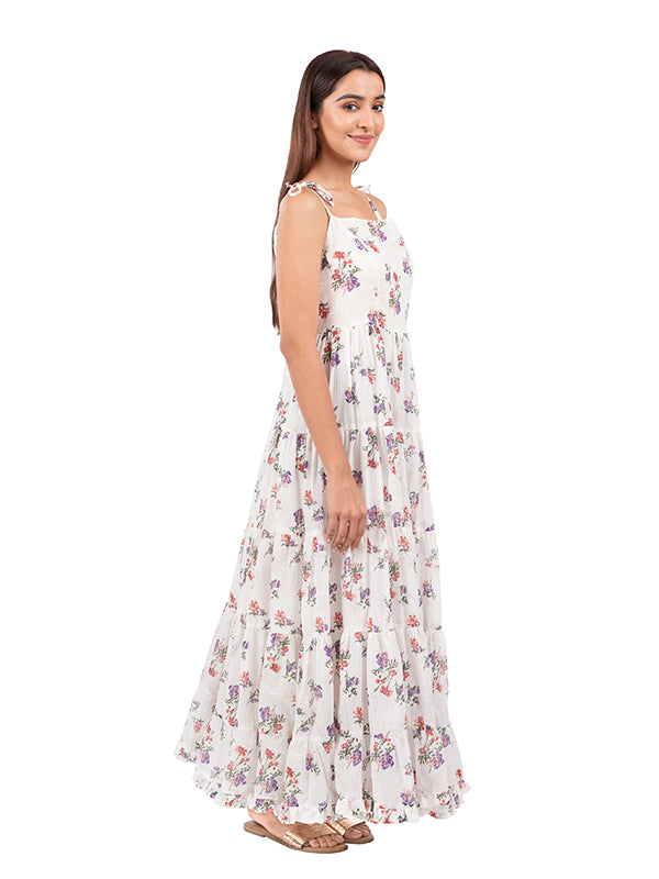 Garden of Eve Tie-up Maxi Dress