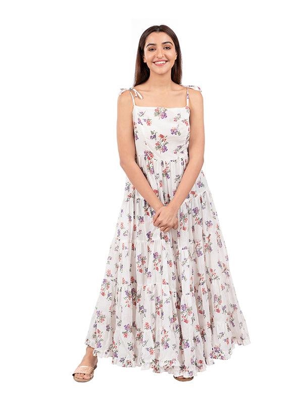 Garden of Eve Tie-up Maxi Dress