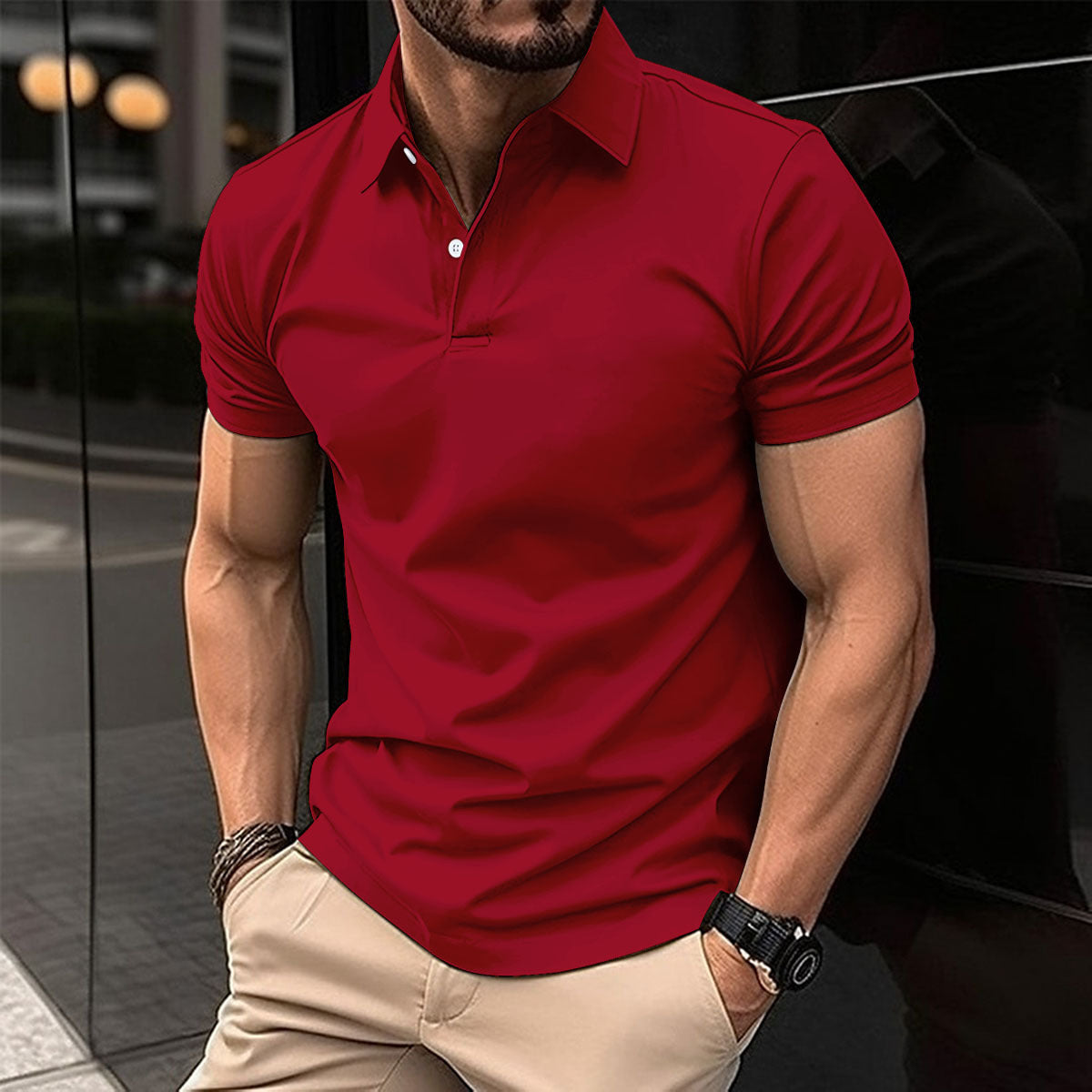 Short Sleeve Polo Shirt