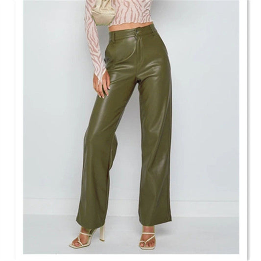 PU Leather Pants Leggings