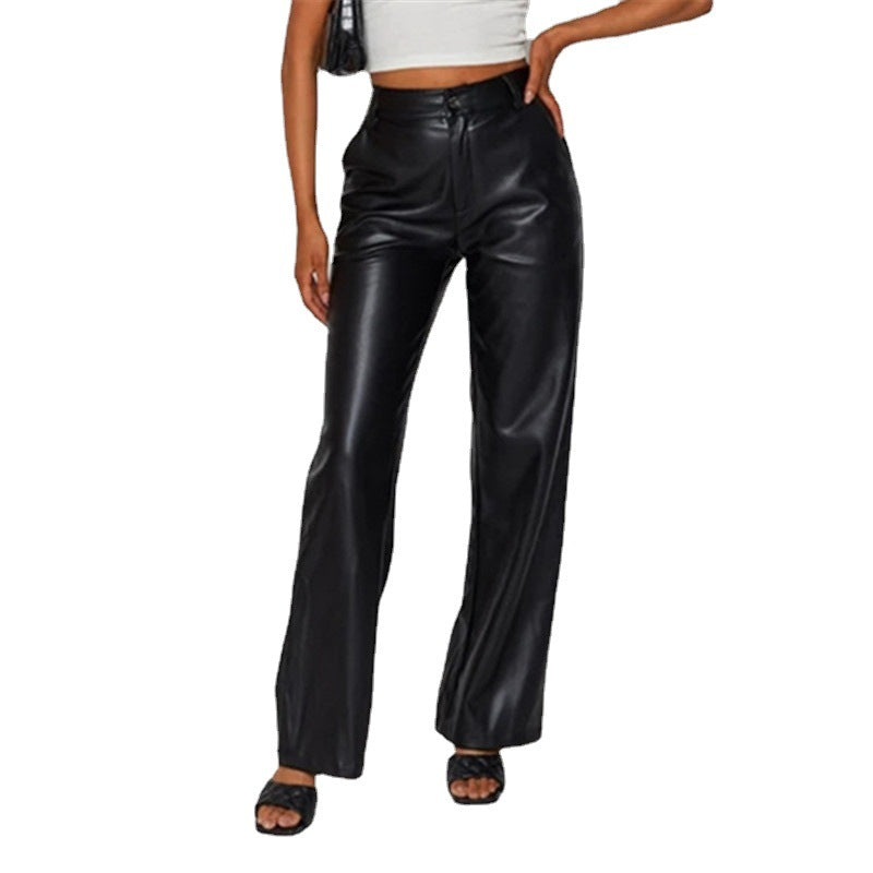 PU Leather Pants Leggings