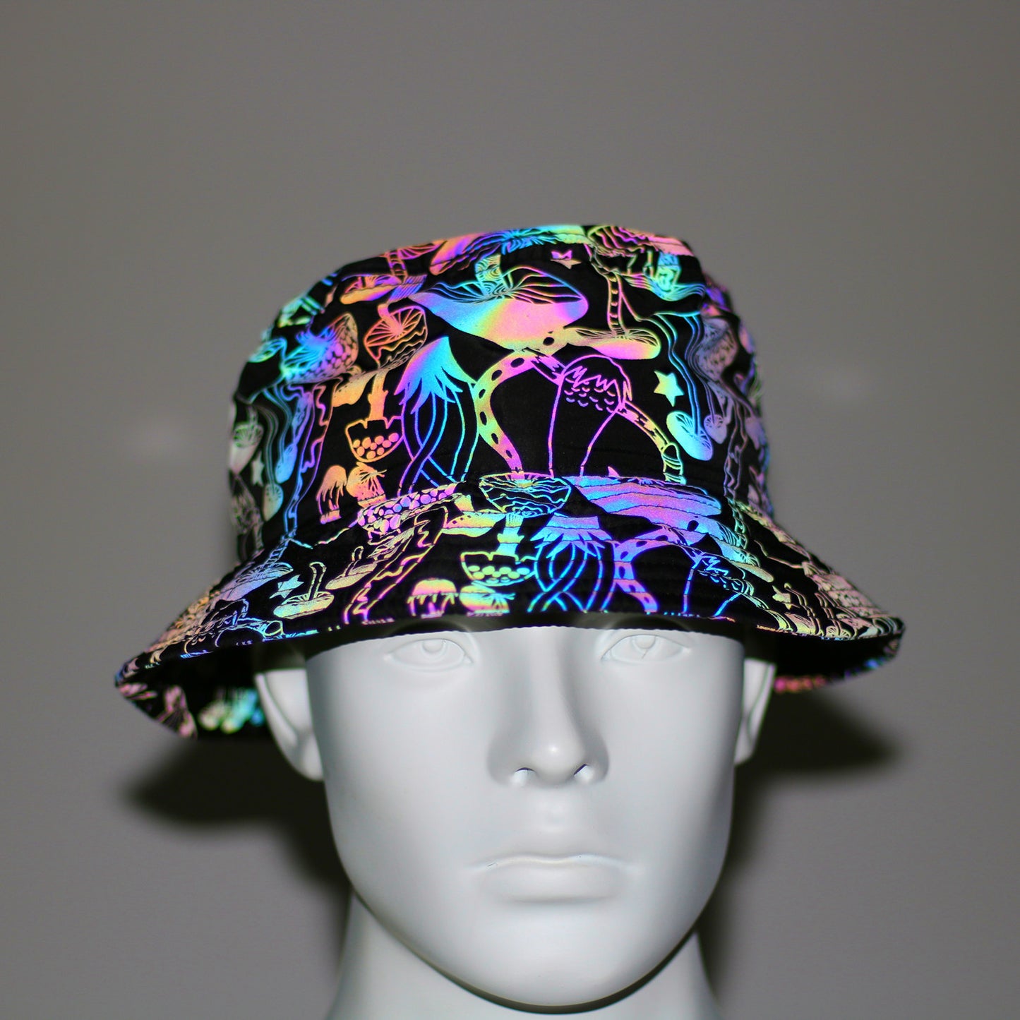 Colourful Reflective Bucket Hat