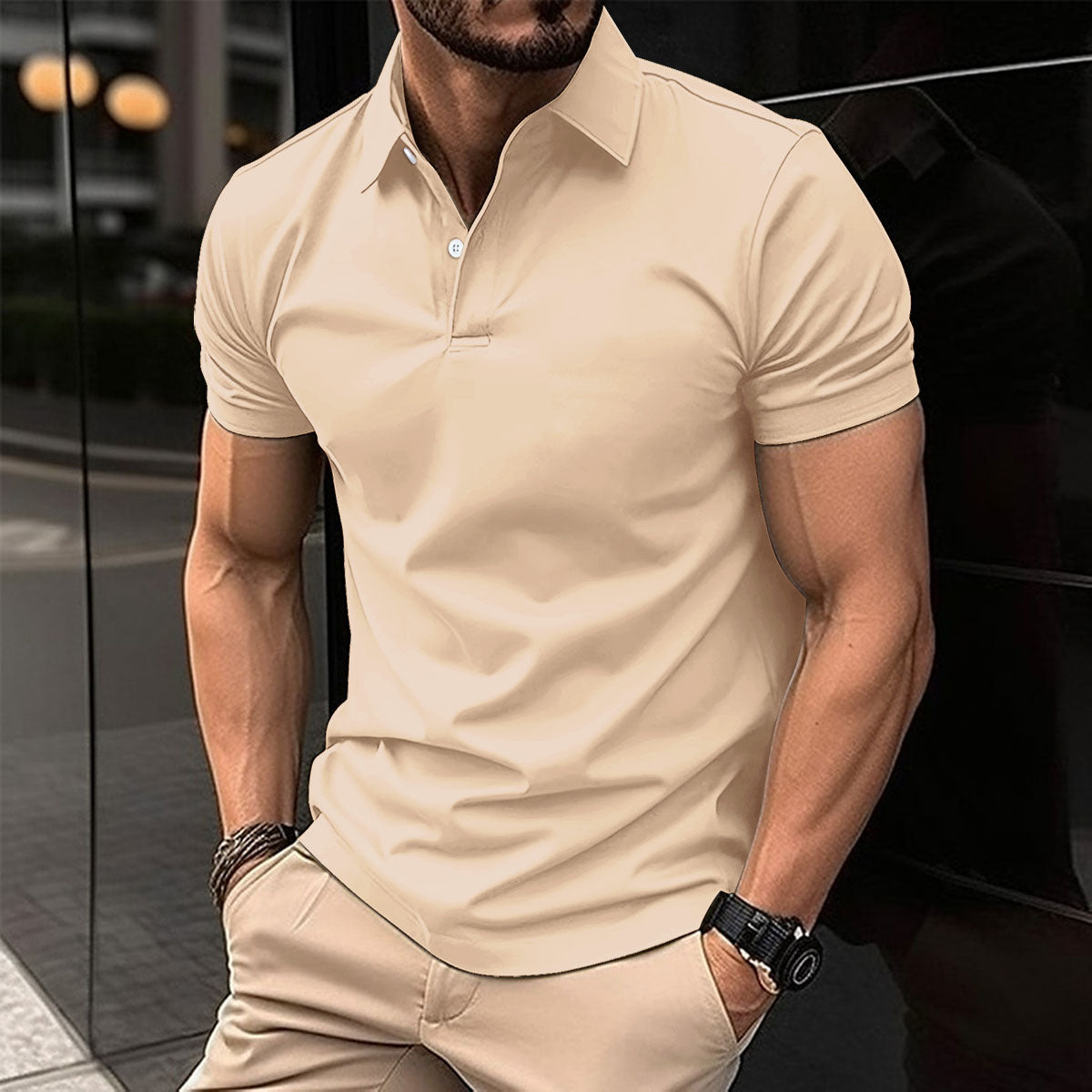 Short Sleeve Polo Shirt